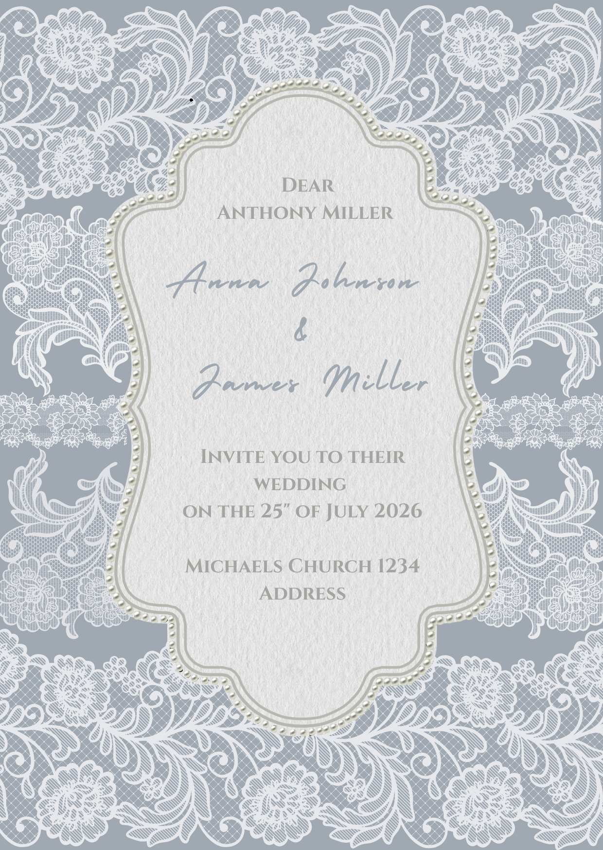 Devotion - Wedding Invitation
