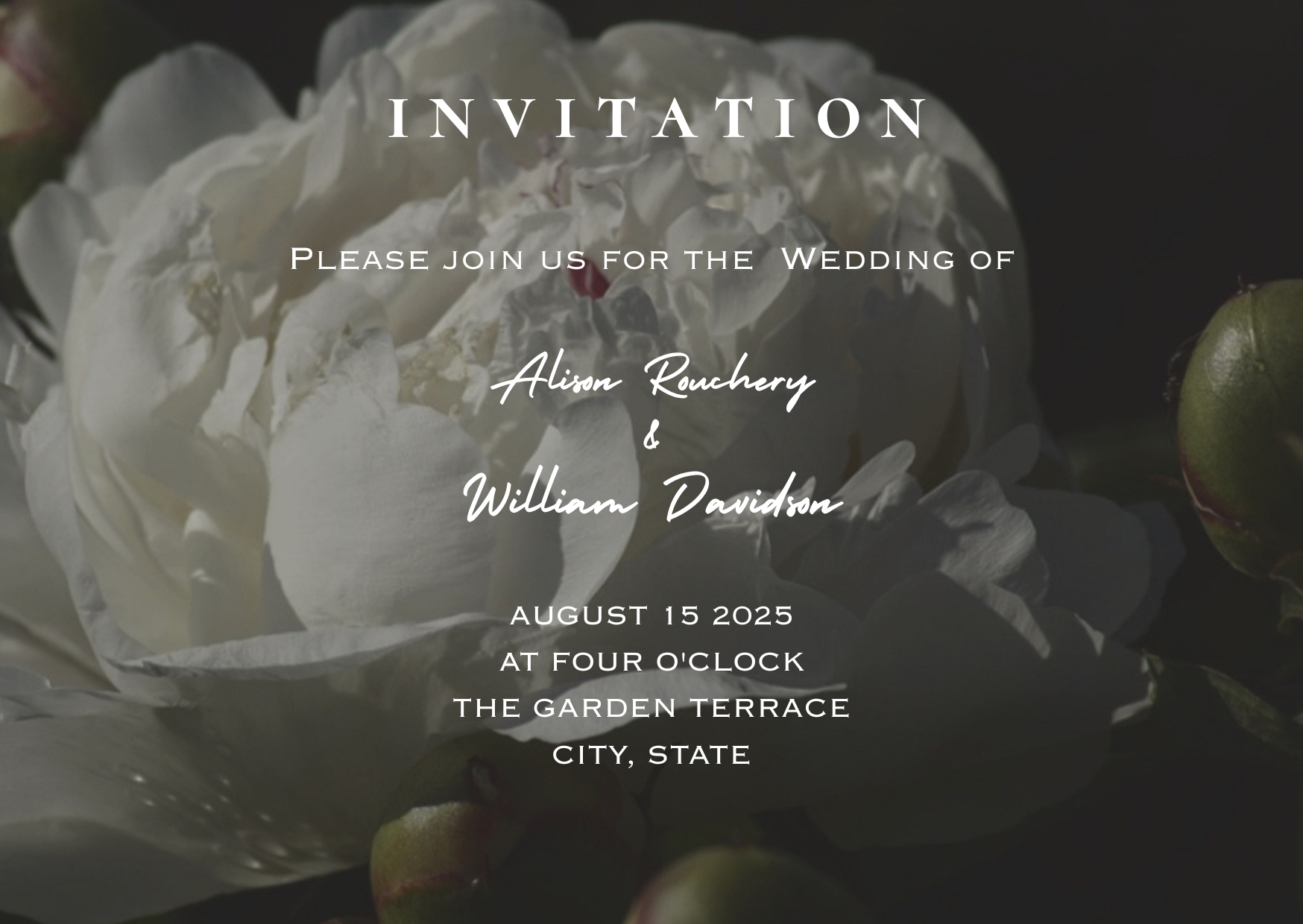 Unity - Wedding Invitation