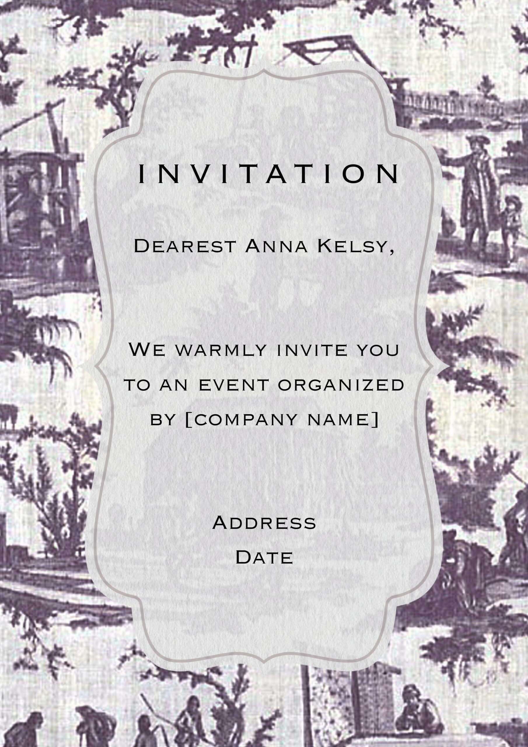 Networking Evening - corporate event invitation
