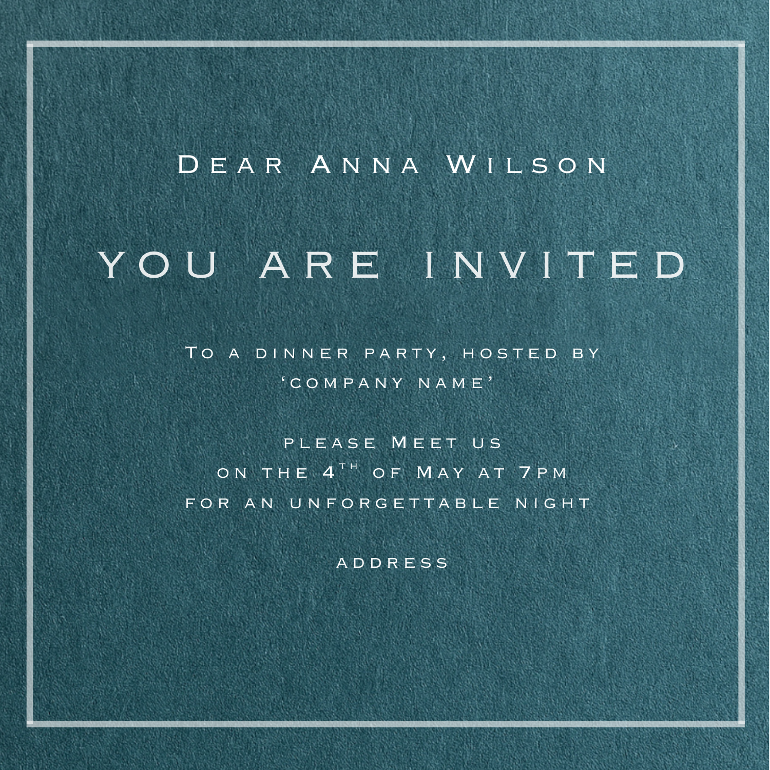 Product Launch Invitation